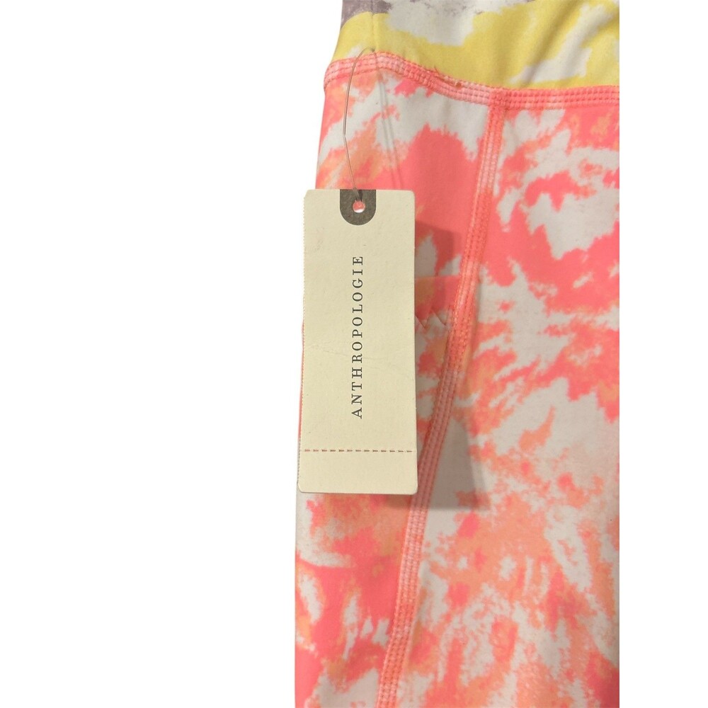 Free People FP Movement Print Wave Rider Pocket Leggings Large Anthropologie NWT - Picture 3 of 4